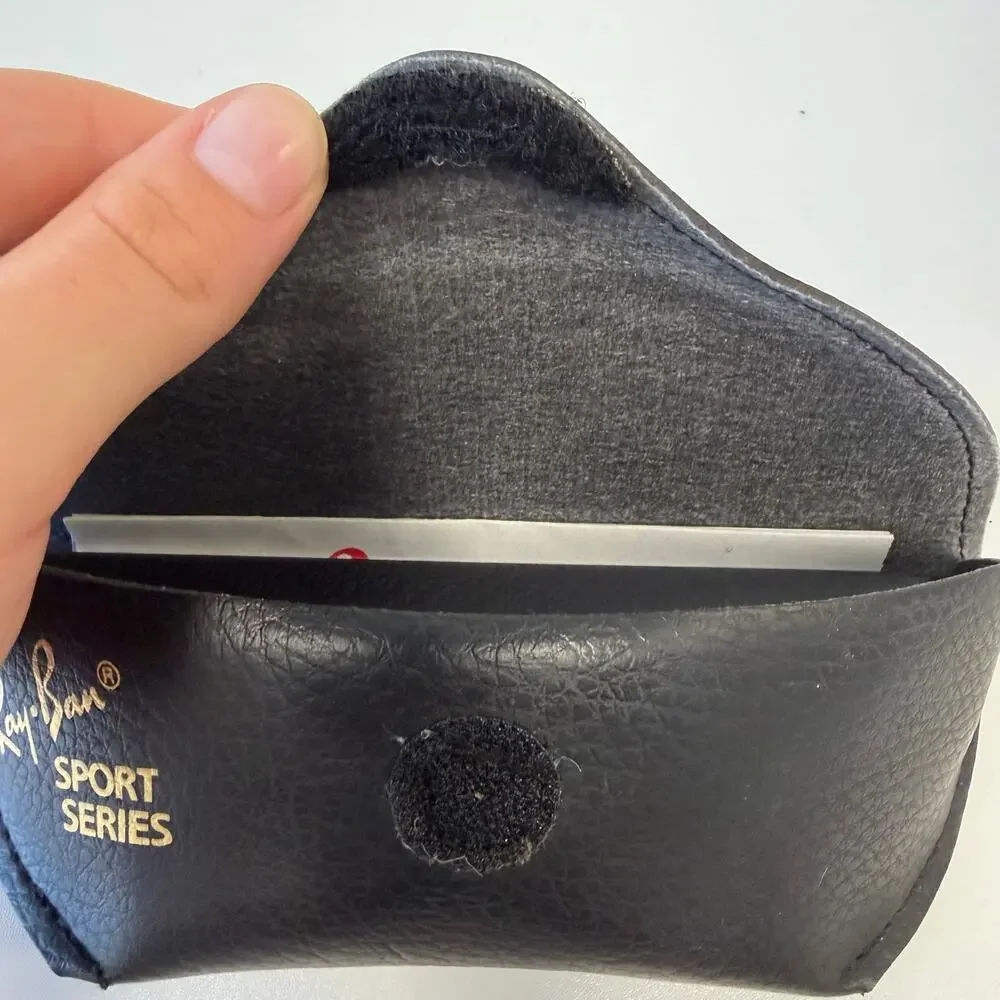 Vintage 90's Bausch & Lomb BLack Ray-Ban Sports Series 1 W1736 G-20 Chromax RARE